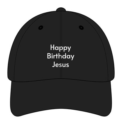 Happy Birthday Jesus Minimalist Style Cap