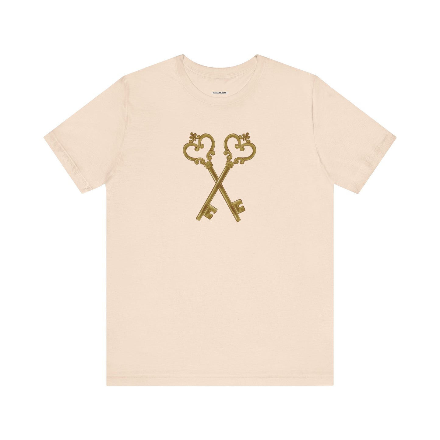 Old Keys Crossed Vintage Objects Graphic T-Shirt
