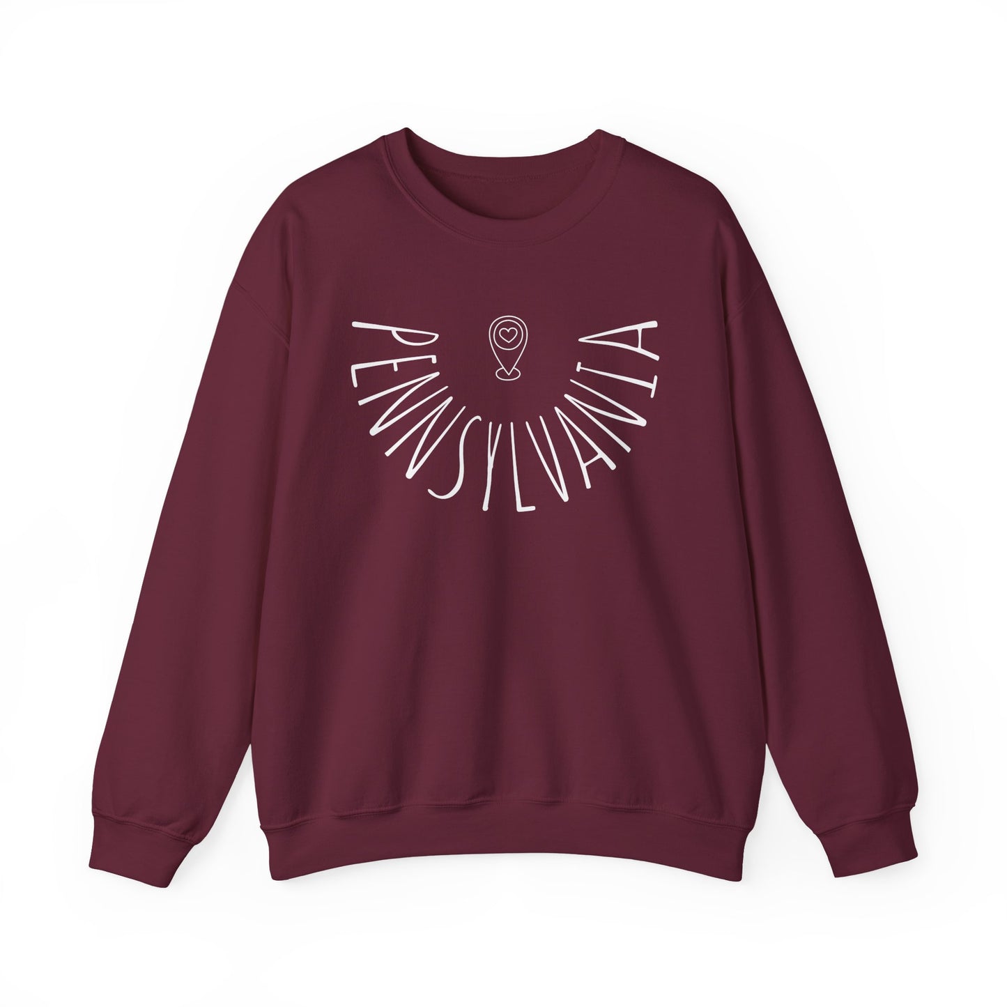 Pennsylvania Liquid Letters Graphic Sweatshirt