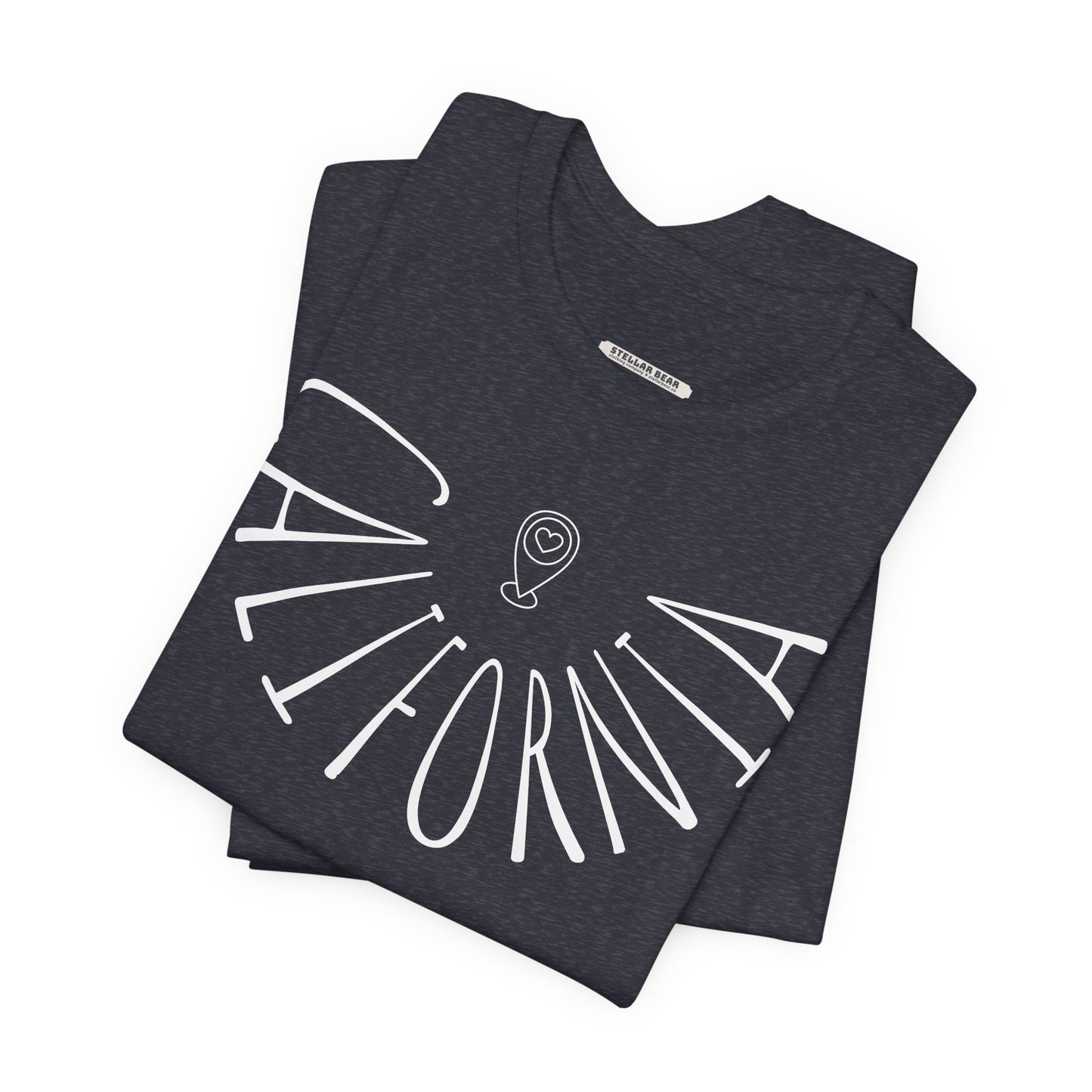 California Liquid Letters Graphic T-Shirt