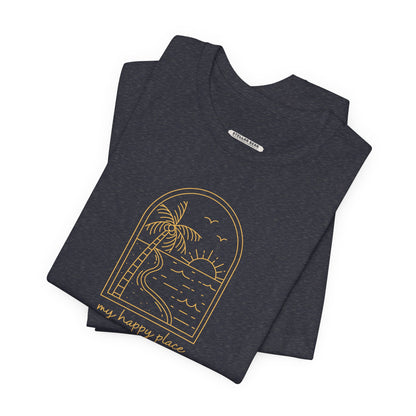 My Happy Place (Beach) Graphic T-Shirt