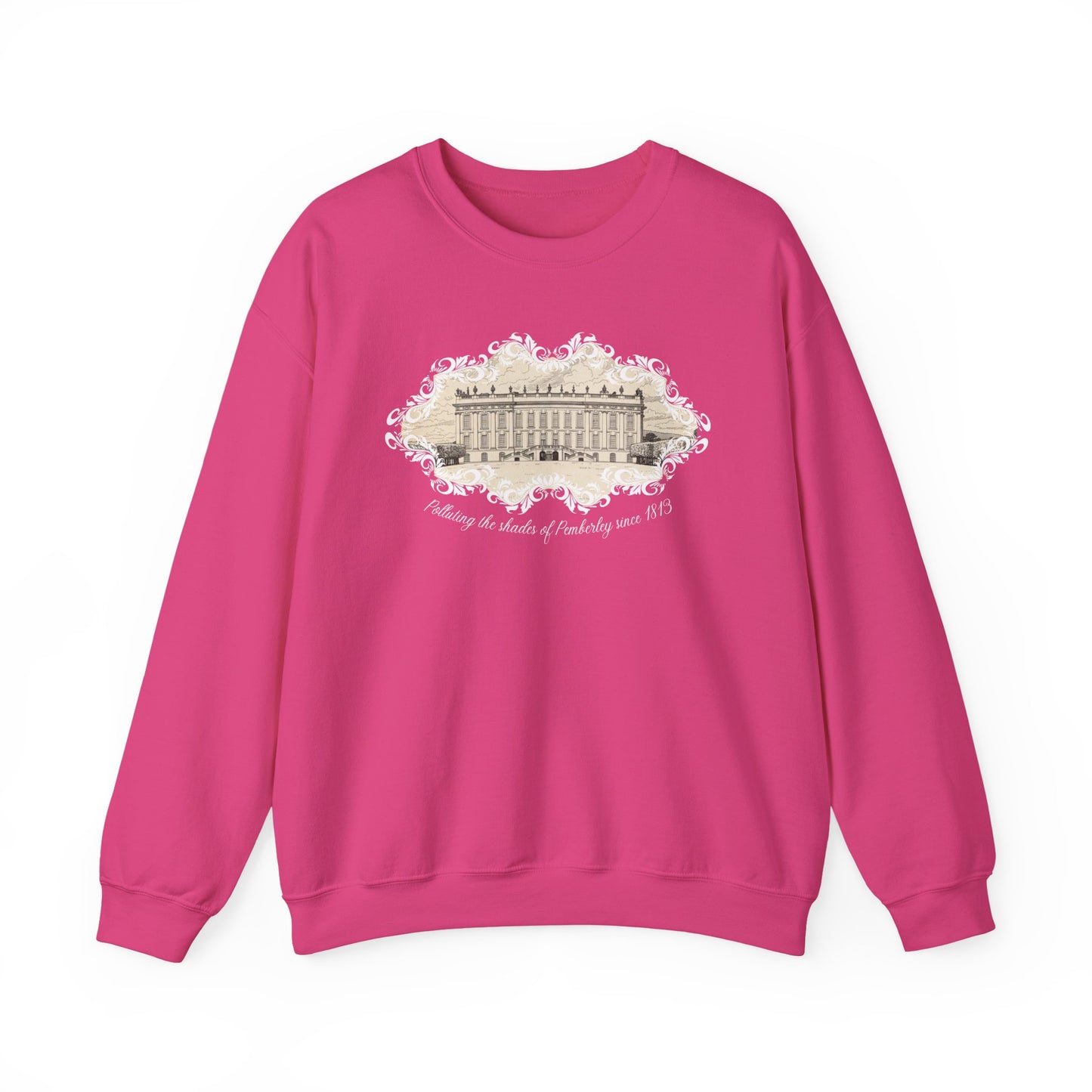 Polluting the Shades of Pemberley since 1813 Vintage Graphic Sweatshirt (Jane Austen)