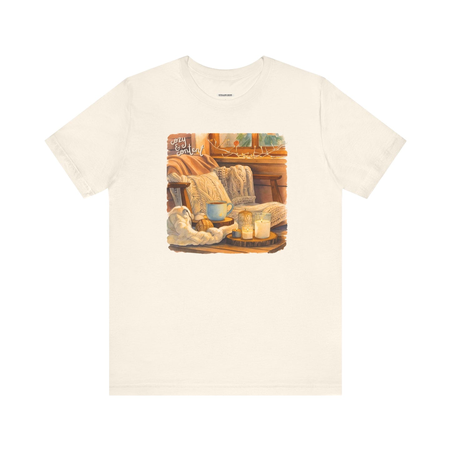 Cozy & Content Graphic T-Shirt