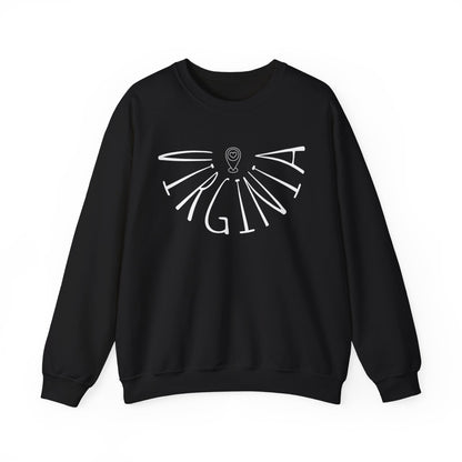 Virginia Liquid Letters Graphic Sweatshirt
