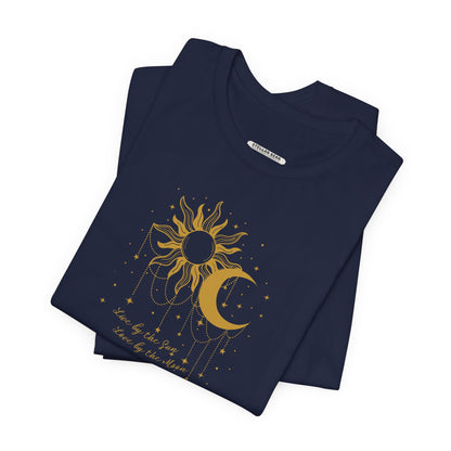 Live by the Sun, Love by the Moon Graphic T-Shirt