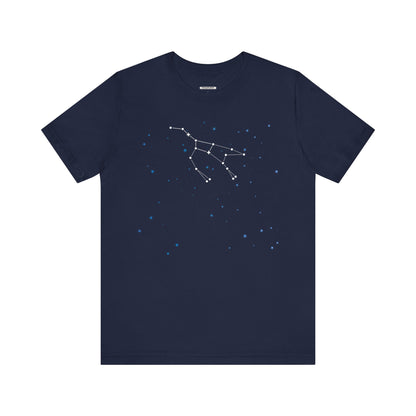 Ursa Major (with Big Dipper) Constellation Graphic T-Shirt
