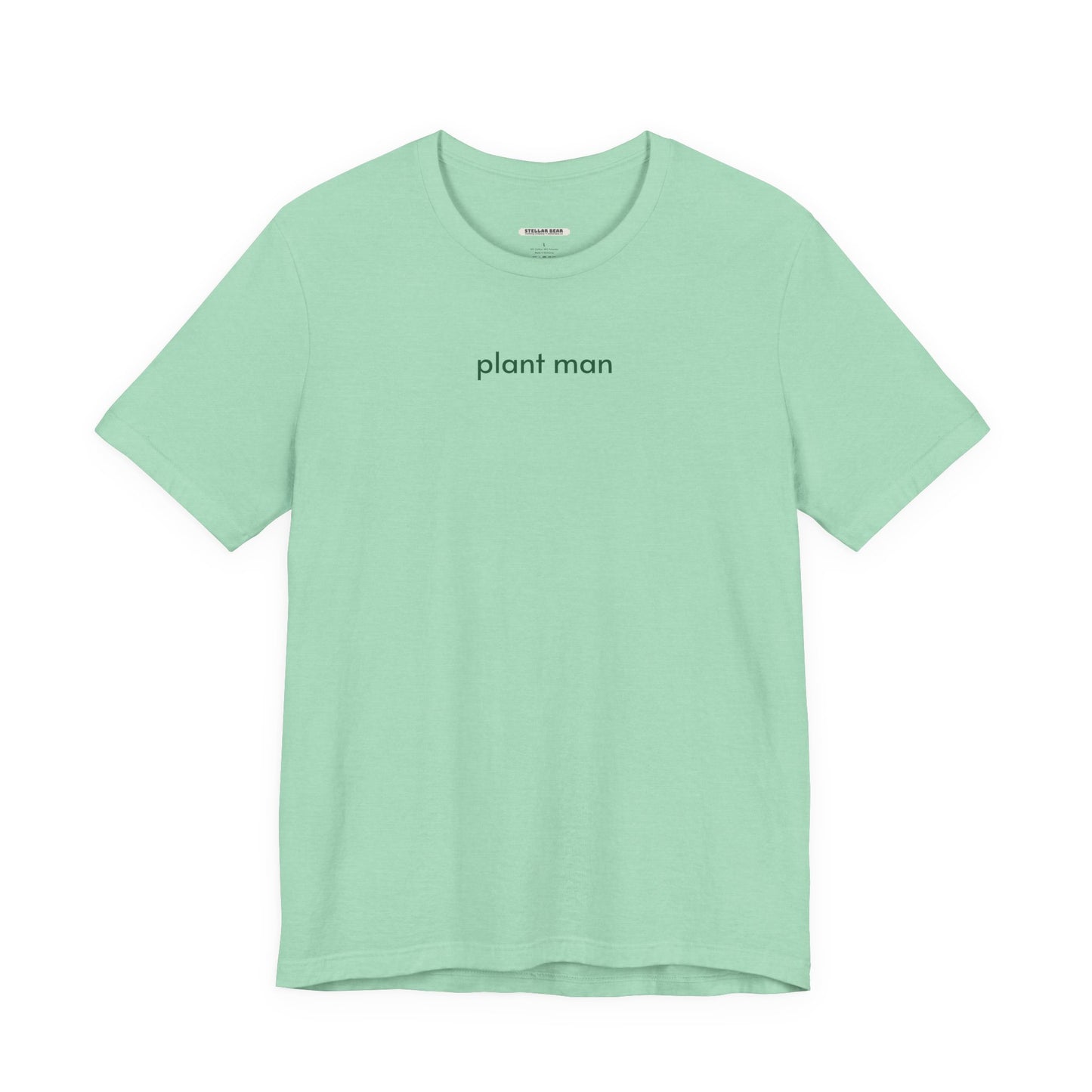 Plant Man Minimalist Style T-Shirt