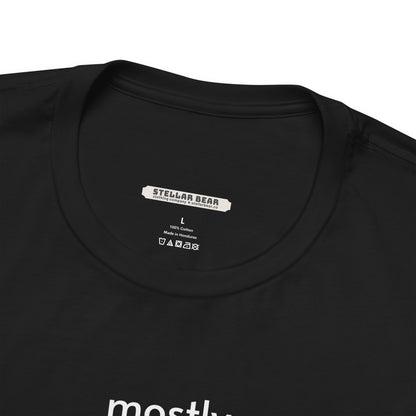 Mostly Here for the Food Minimalist Style T-Shirt