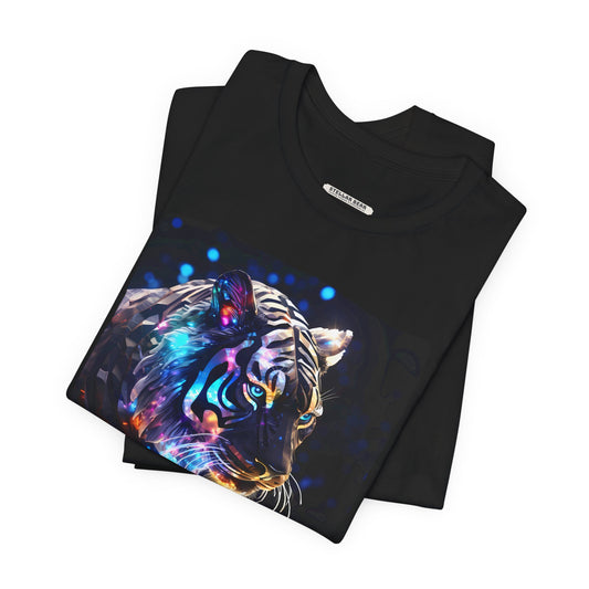 Tiger Holographic Graphic T-Shirt