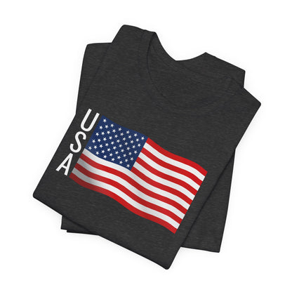 USA Flag Graphic T-Shirt
