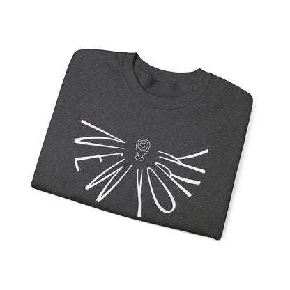 New York Liquid Letters Graphic Sweatshirt