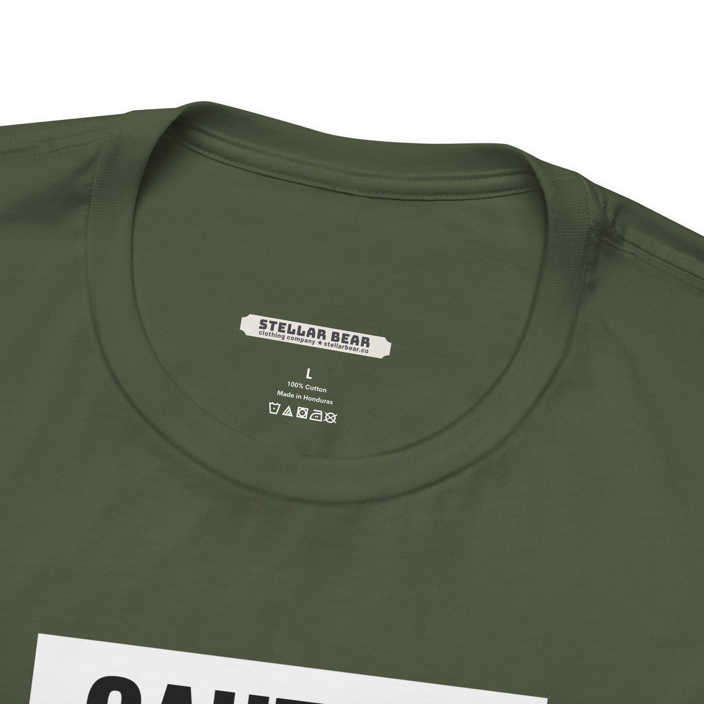 Caution, Contents Under Pressure Graphic T-Shirt