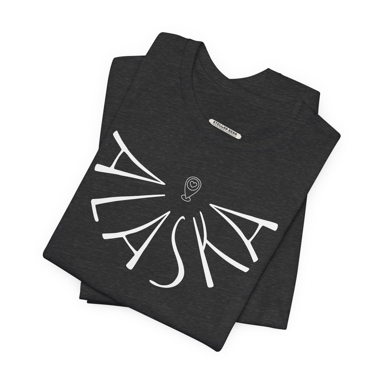 Alaska Liquid Letters Graphic T-Shirt