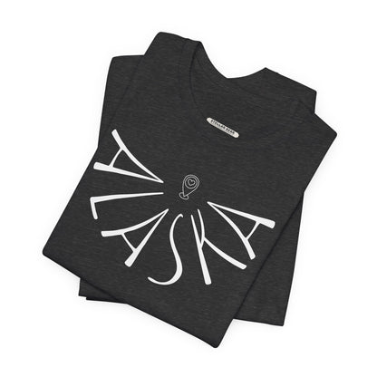 Alaska Liquid Letters Graphic T-Shirt
