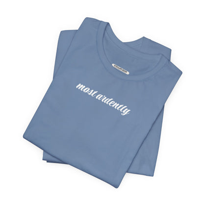 Most Ardently Minimalist Style T-Shirt (Jane Austen)