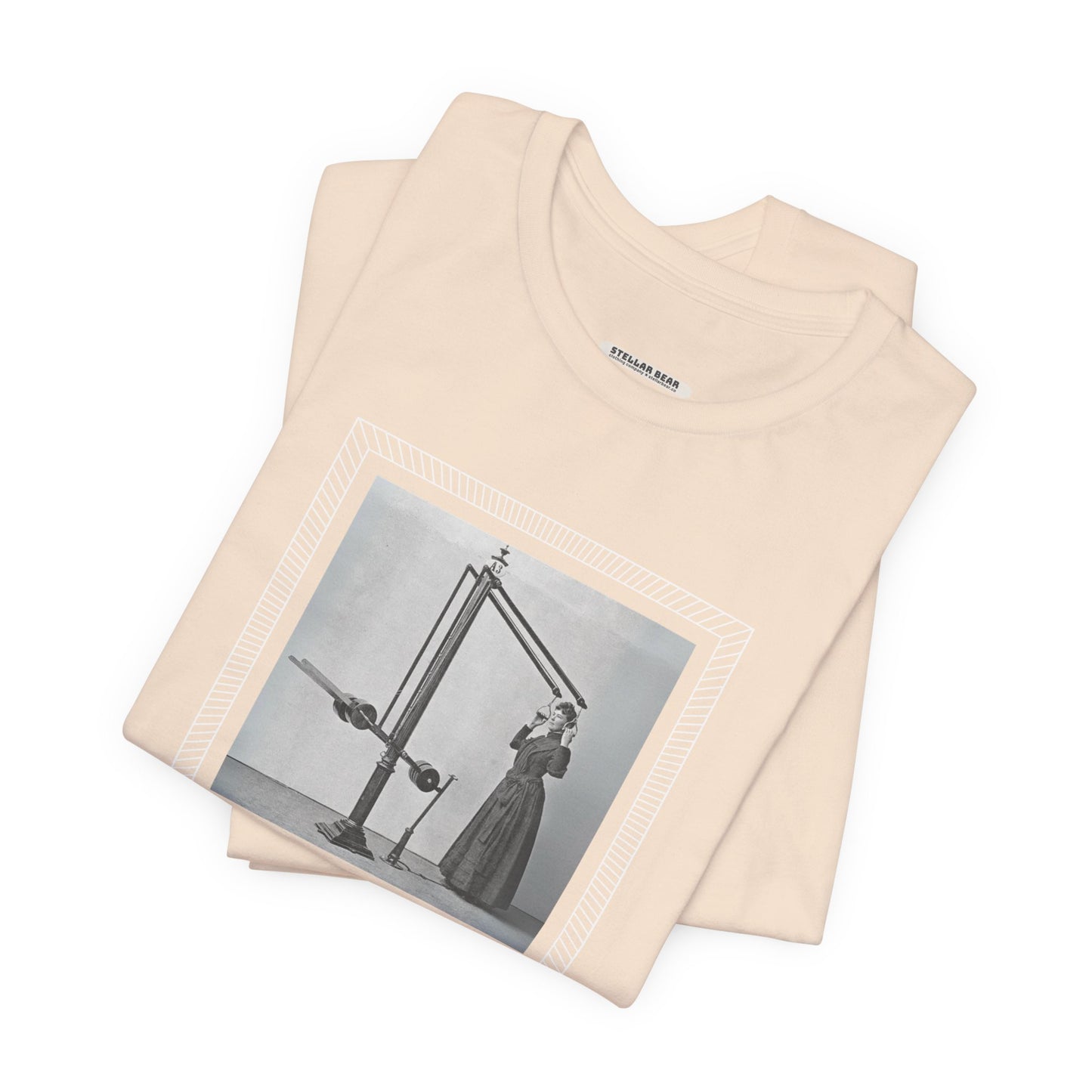 Lady Weightlifter, Strength Training 1892 Vintage Graphic T-Shirt