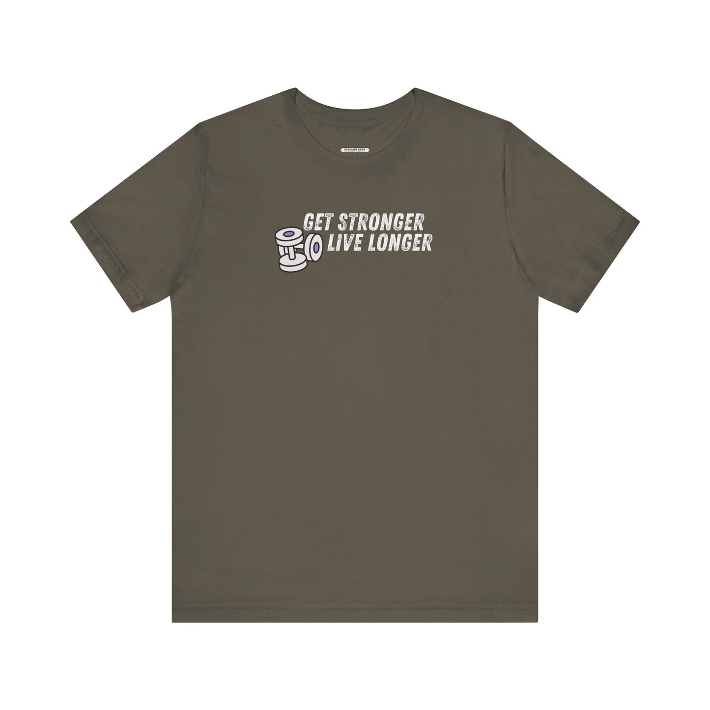 Get Stronger Live Longer Graphic T-Shirt