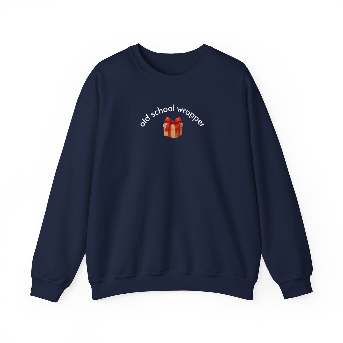 Old School Wrapper Minimalist Style Sweatshirt