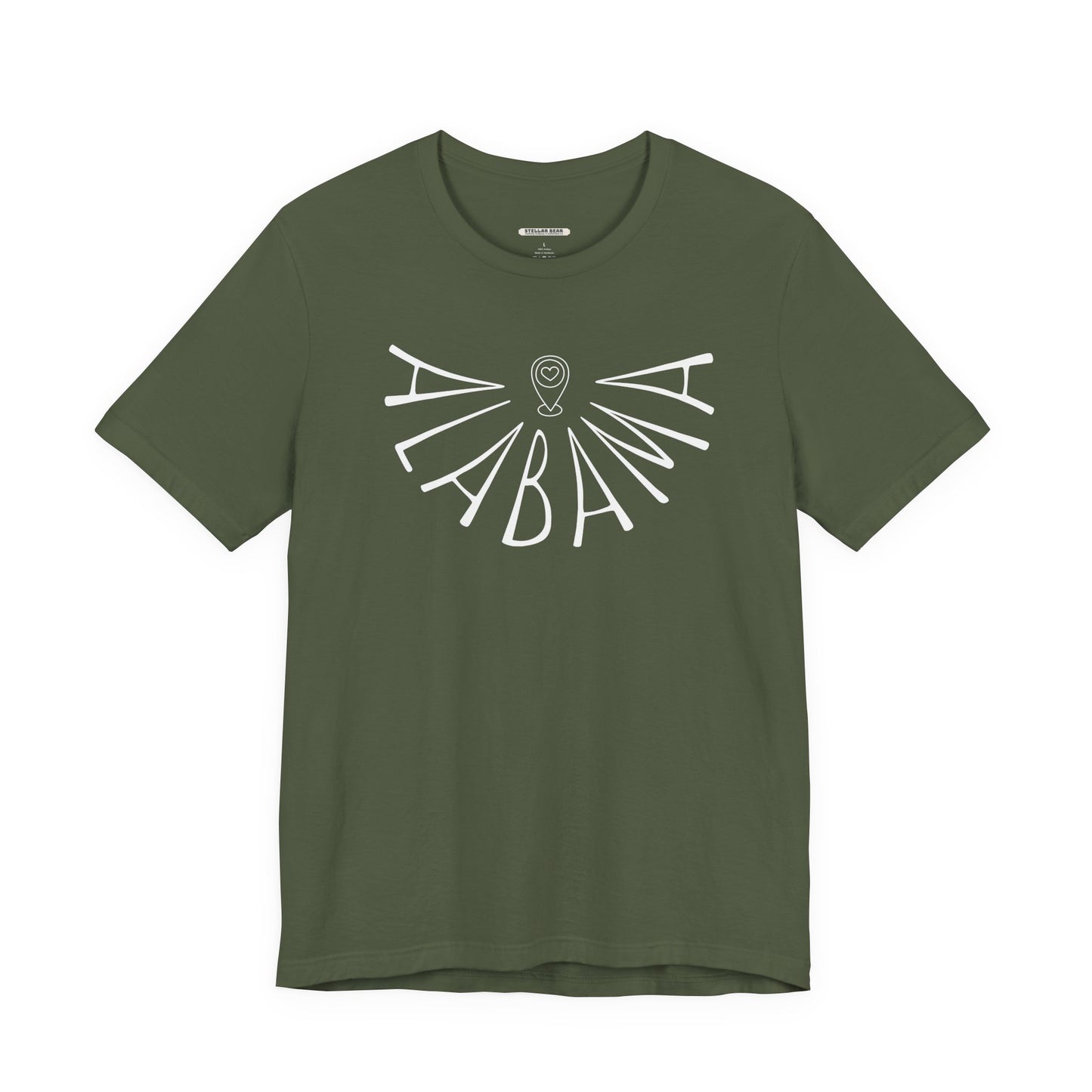 Alabama Liquid Letters Graphic T-Shirt