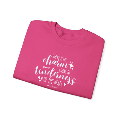 There Is No Charm Equal to Tenderness of the Heart Quote Graphic Sweatshirt (Jane Austen)