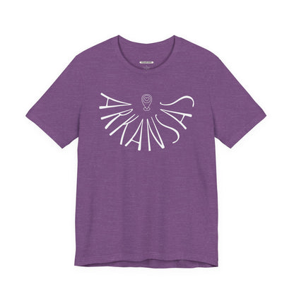 Arkansas Liquid Letters Graphic T-Shirt