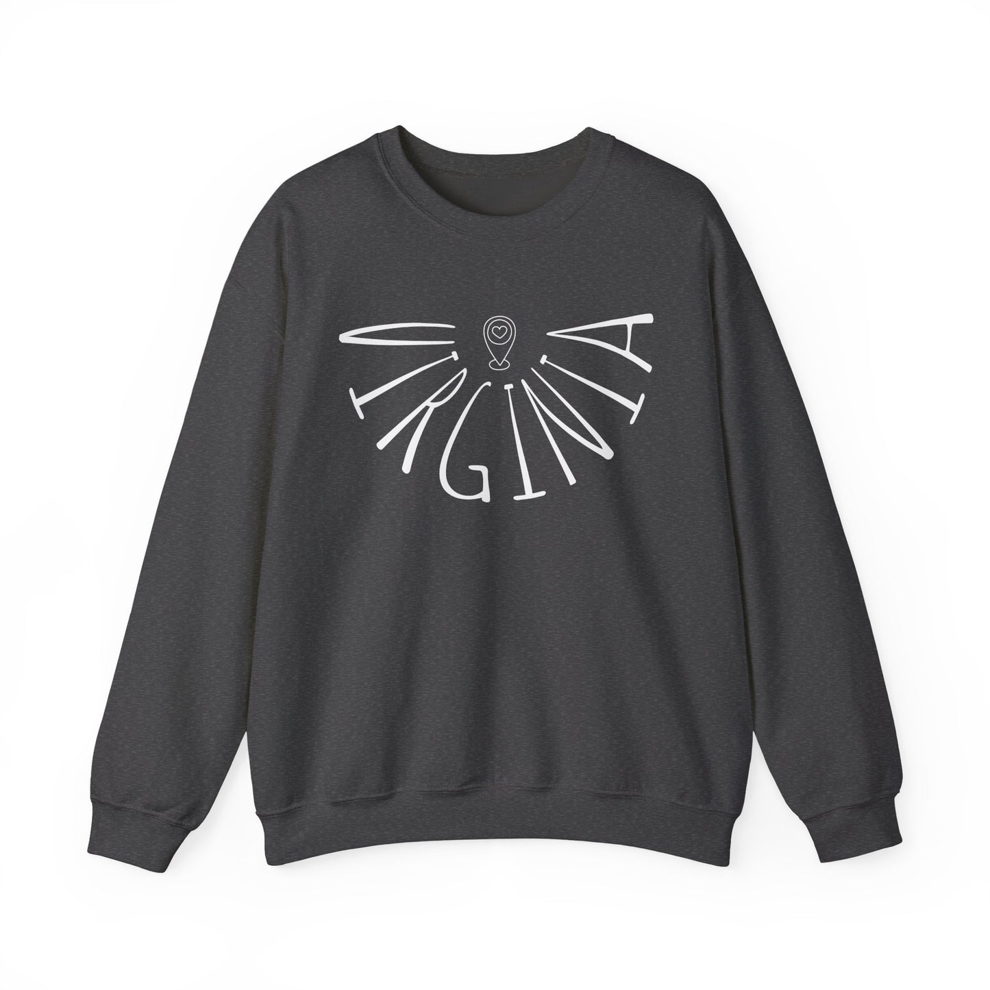 Virginia Liquid Letters Graphic Sweatshirt