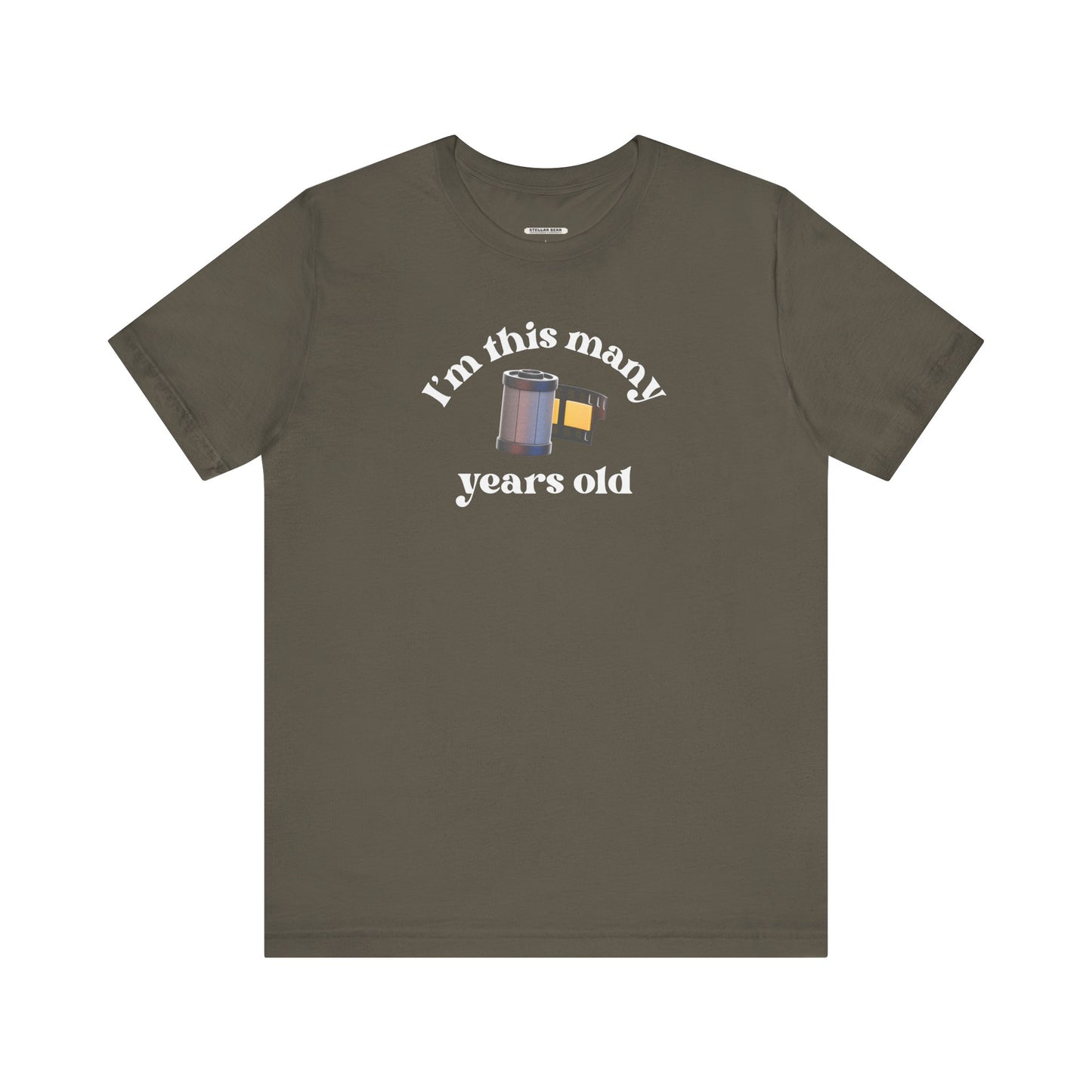 I'm This Many Years Old (Roll of Film) Graphic T-Shirt