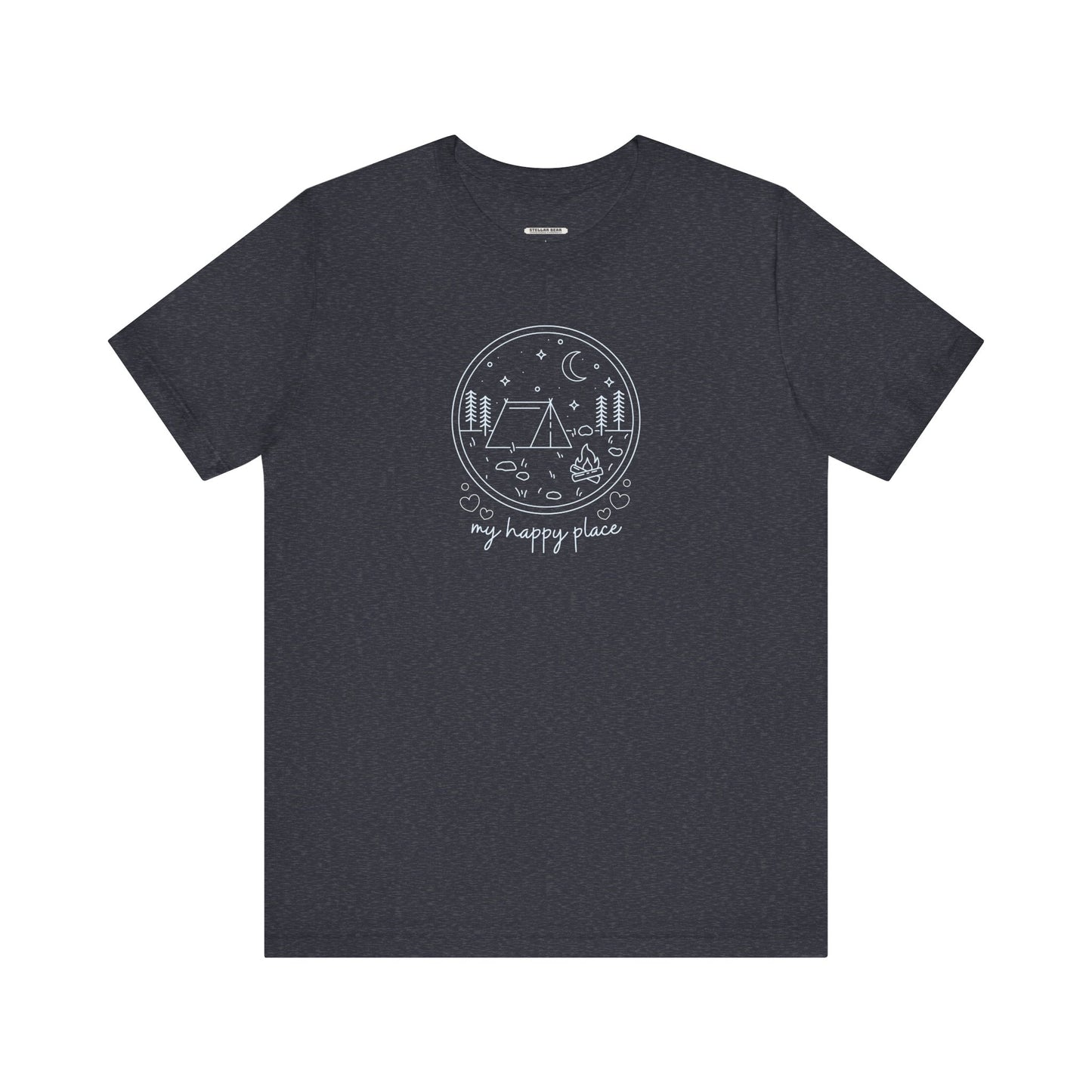 My Happy Place (Camping) Graphic T-Shirt