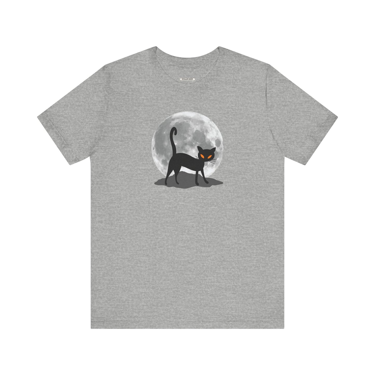 Cat Moon Graphic T-Shirt
