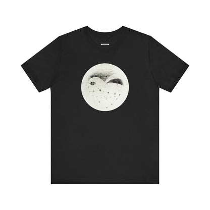 Longitude 120° on the Meridian of Mars 1895 Illustration Vintage Graphic T-Shirt