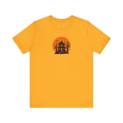 Haunted House Graphic T-Shirt
