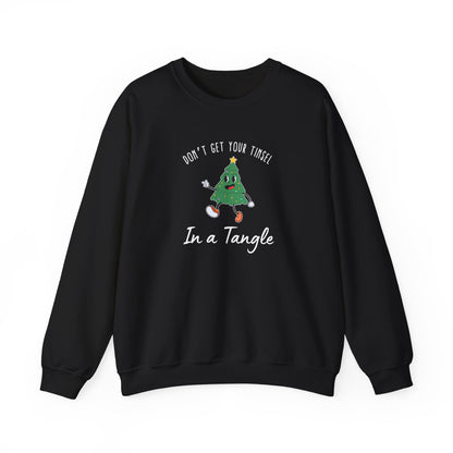 Don't Get Your Tinsel In a Tangle Graphic Sweatshirt