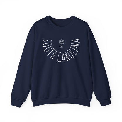 South Carolina Liquid Letters Graphic Sweatshirt