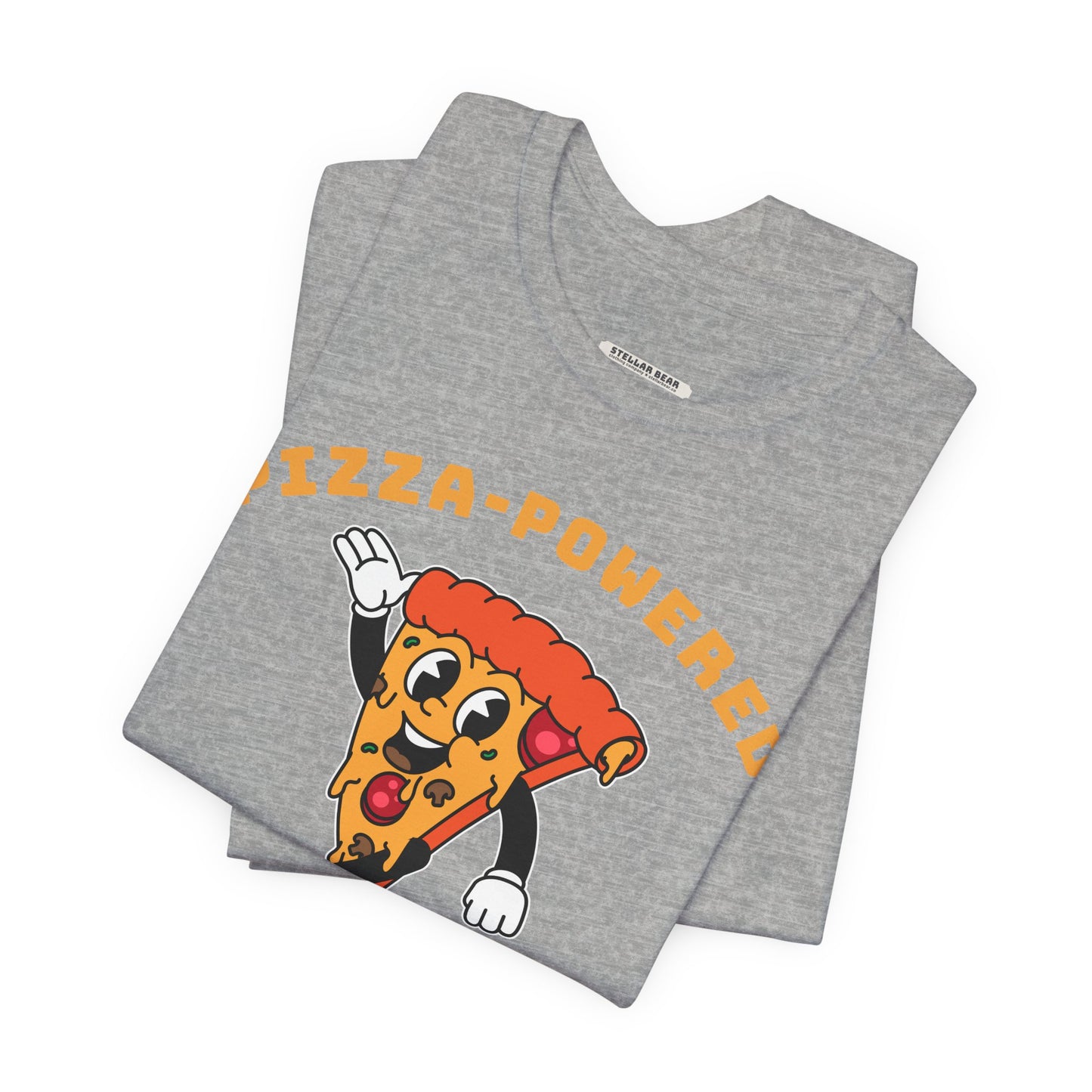 Pizza-Powered Graphic T-Shirt