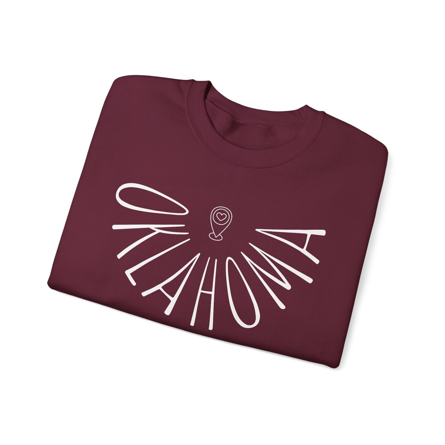 Oklahoma Liquid Letters Graphic Sweatshirt