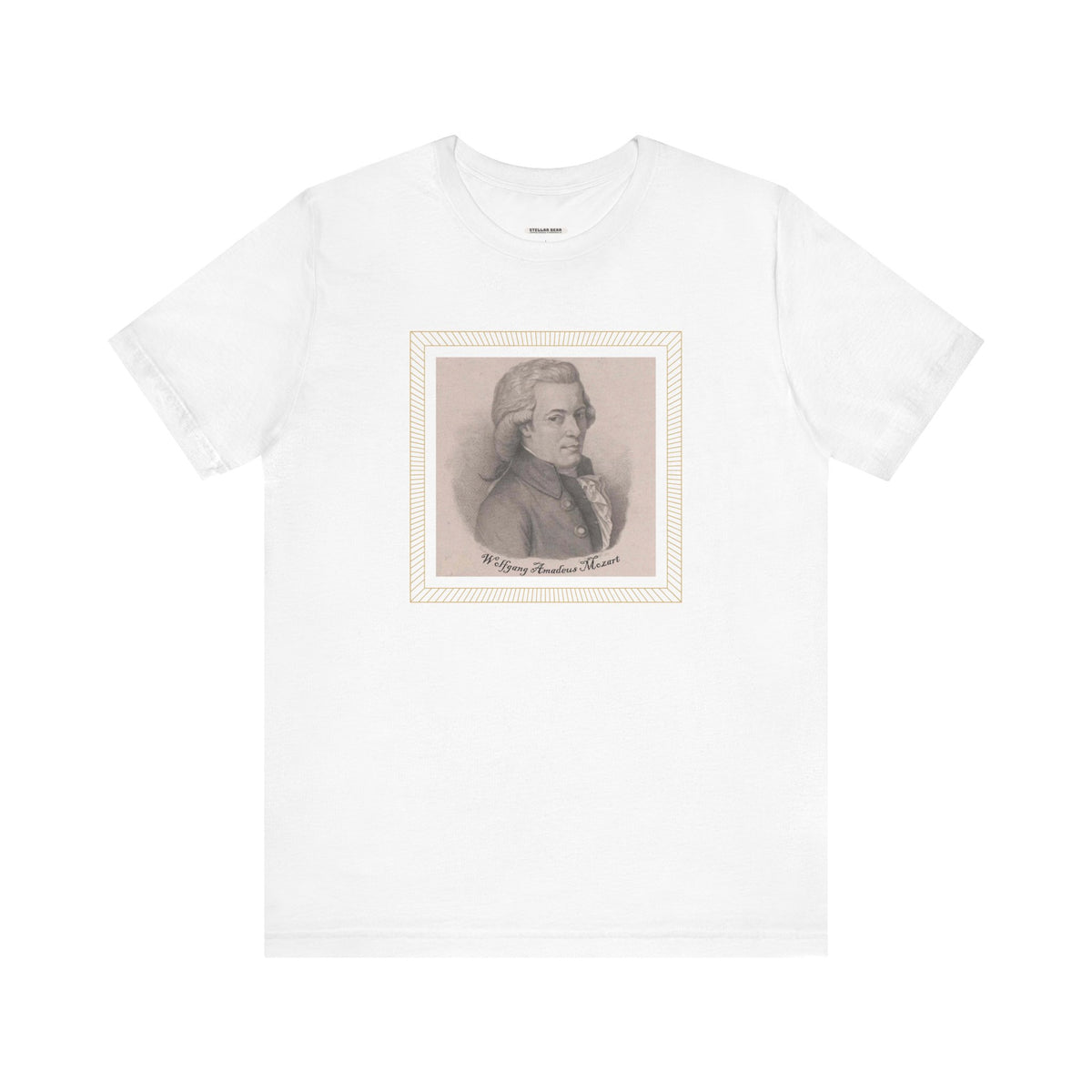 Composer Wolfgang Amadeus Mozart Graphic T-Shirt