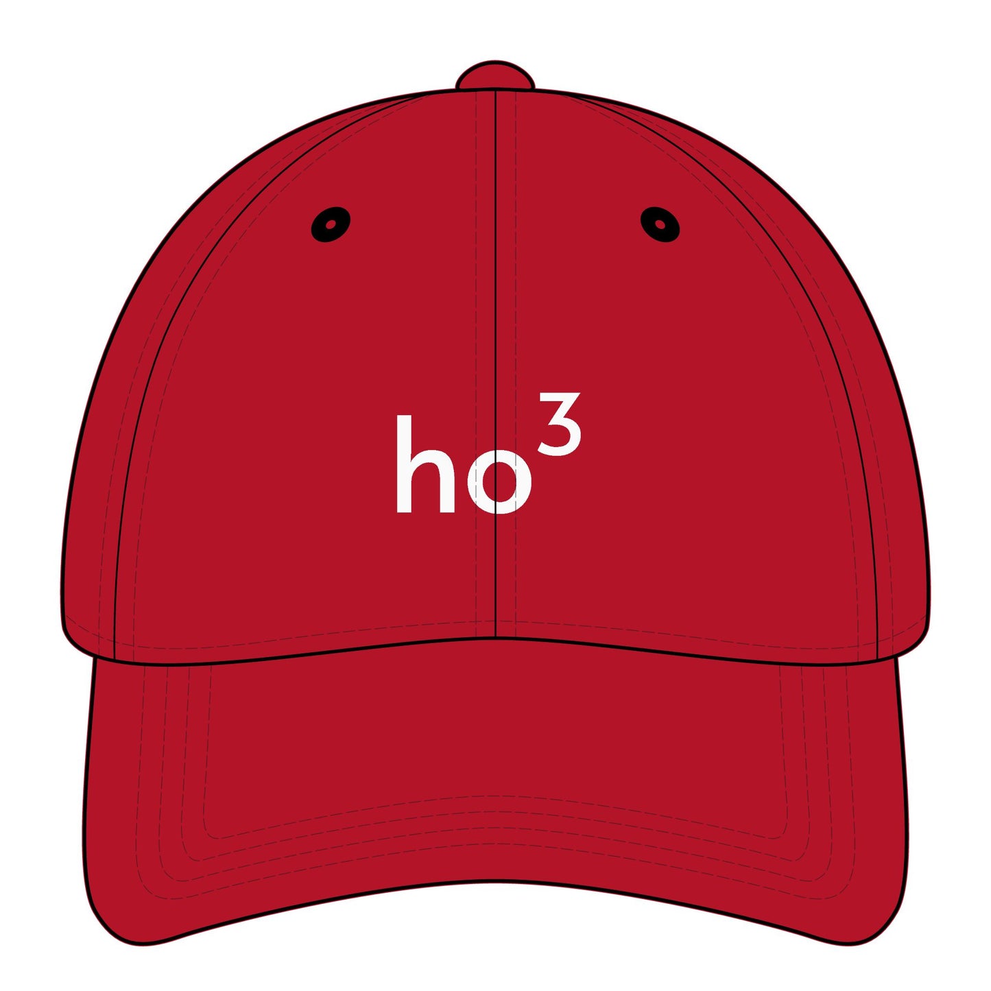 Ho Cubed Minimalist Style Cap
