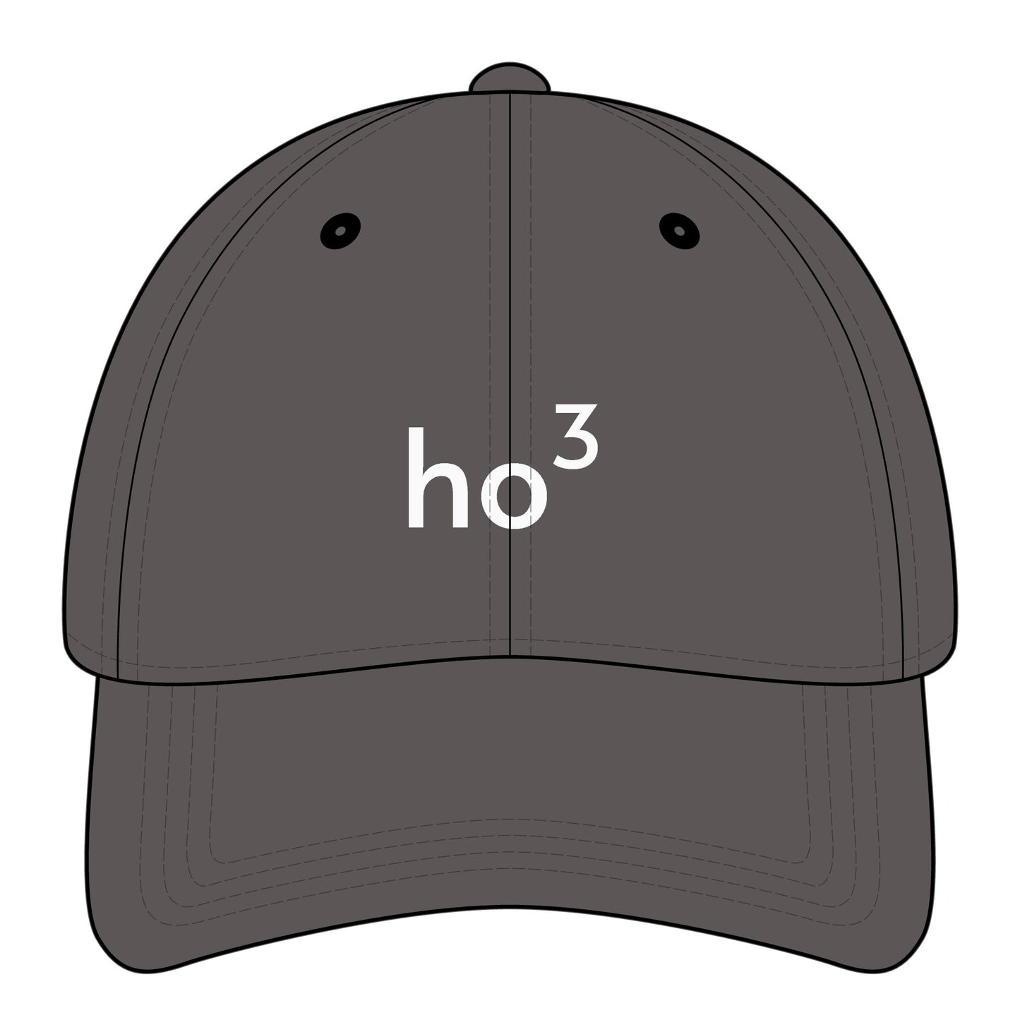 Ho Cubed Minimalist Style Cap
