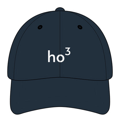 Ho Cubed Minimalist Style Cap