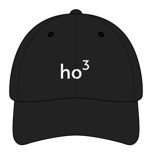 Ho Cubed Minimalist Style Cap