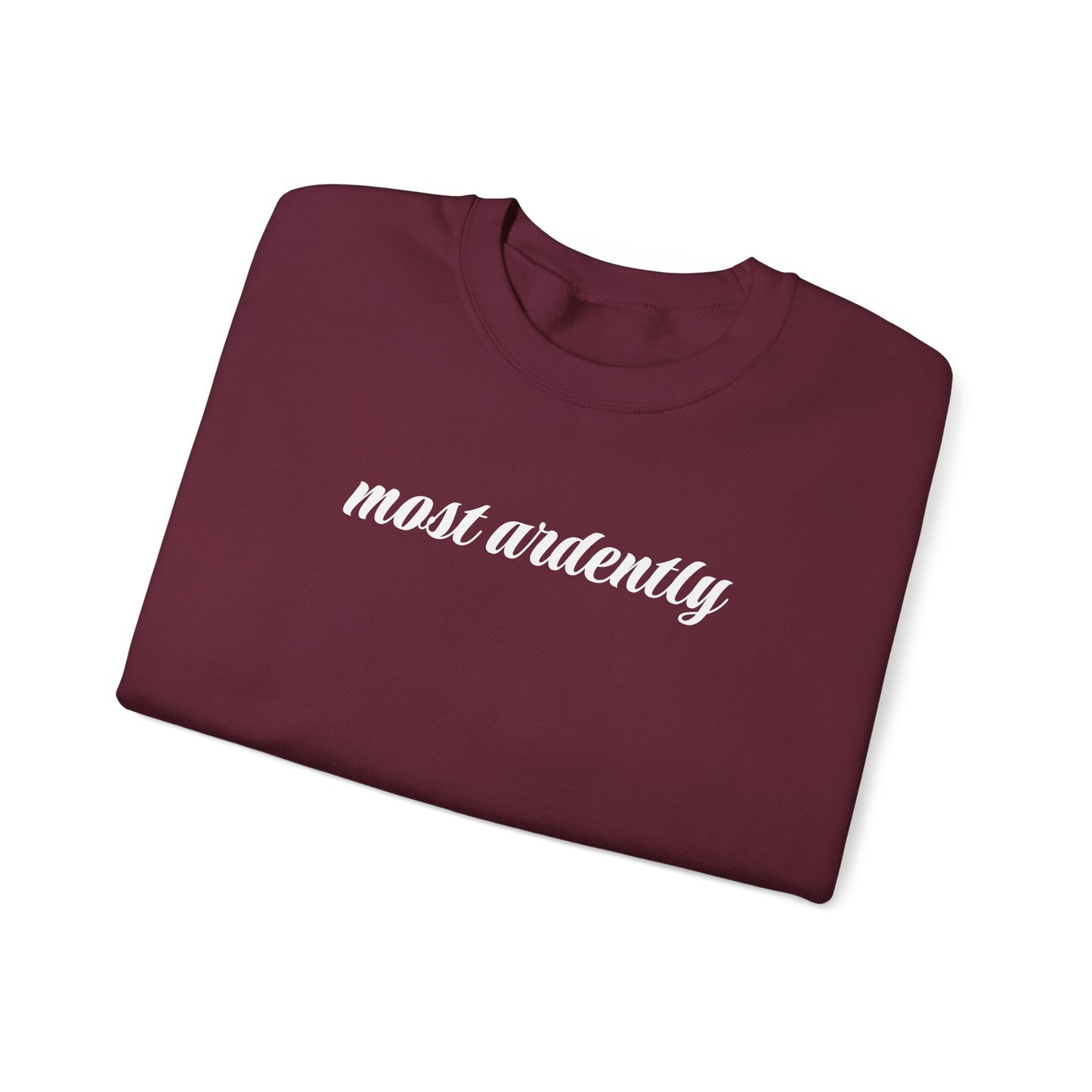 Most Ardently Minimalist Style Sweatshirt (Jane Austen)