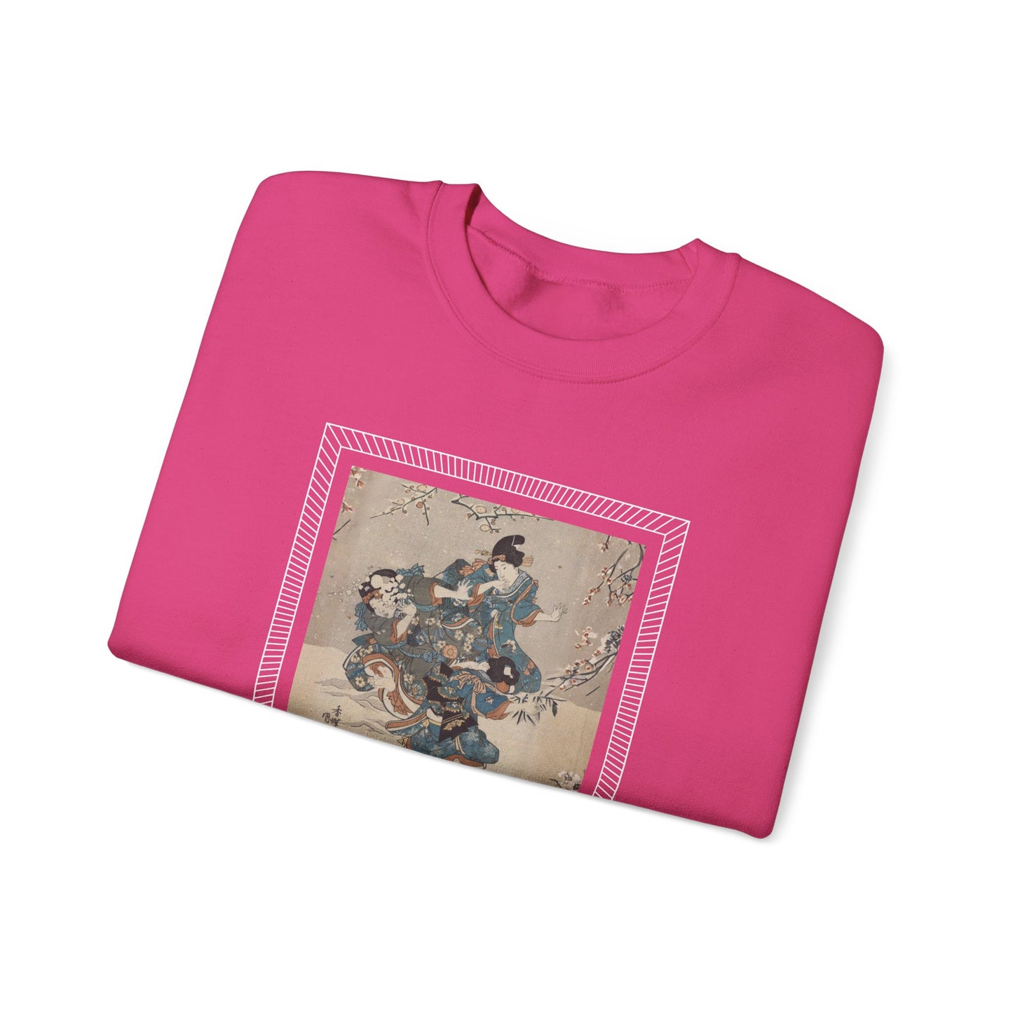 Snowball Fight 1830 Vintage Graphic Sweatshirt