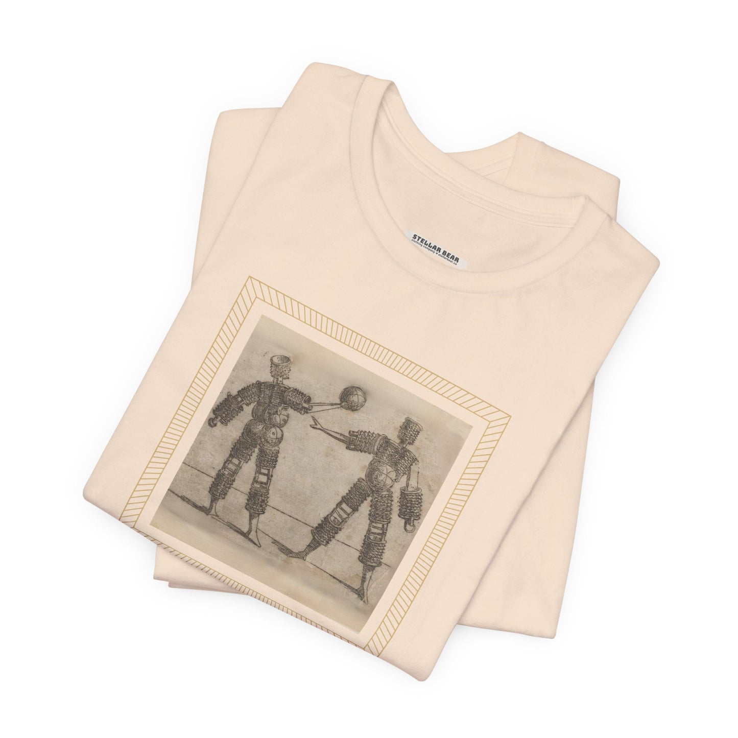 Basketball Perhaps by Giovanni Battista Bracelli 1624 Vintage Graphic T-Shirt