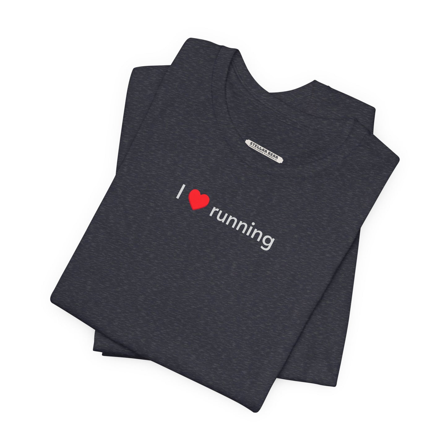 I Love Running Minimalist Style T-Shirt
