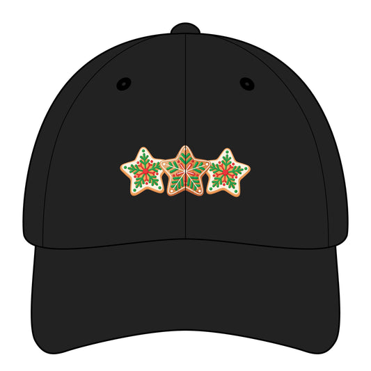 Christmas Star Cookies Graphic Cap