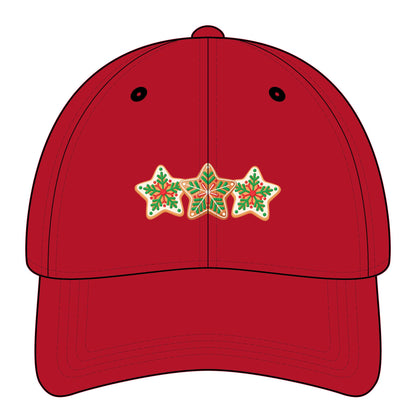 Christmas Star Cookies Graphic Cap