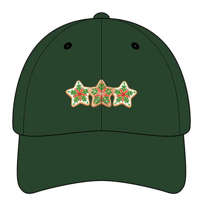 Christmas Star Cookies Graphic Cap