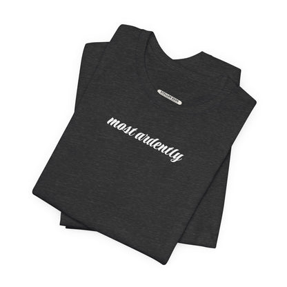 Most Ardently Minimalist Style T-Shirt (Jane Austen)
