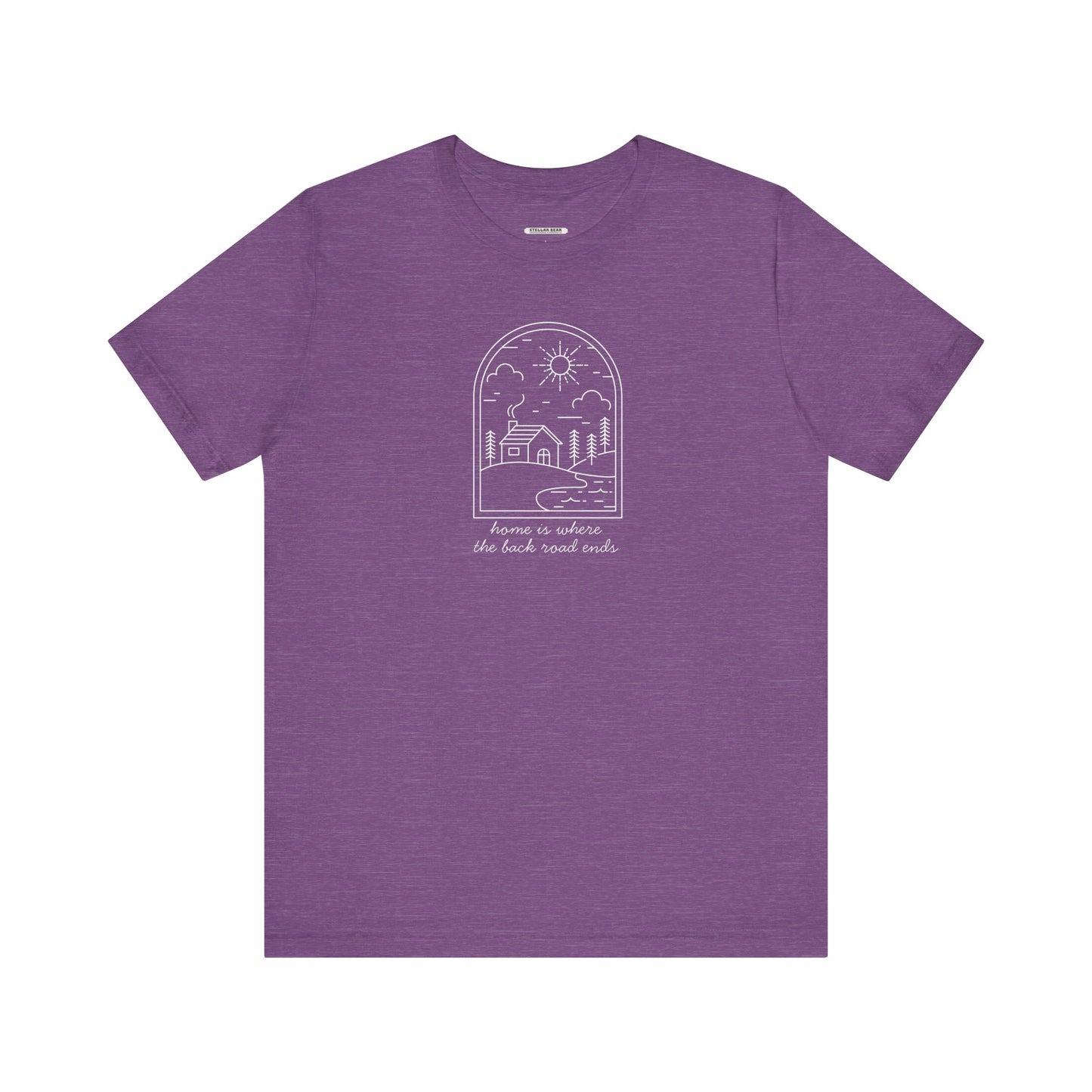 Home is Where the Back Road Ends Graphic T-Shirt