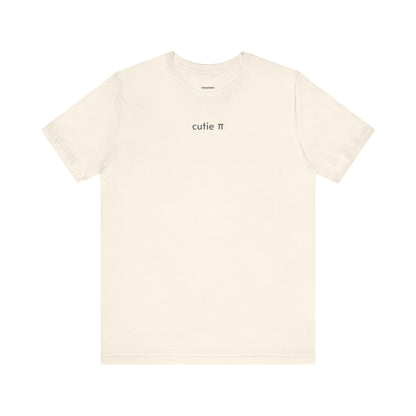 Cutie Pi Minimalist Style T-Shirt
